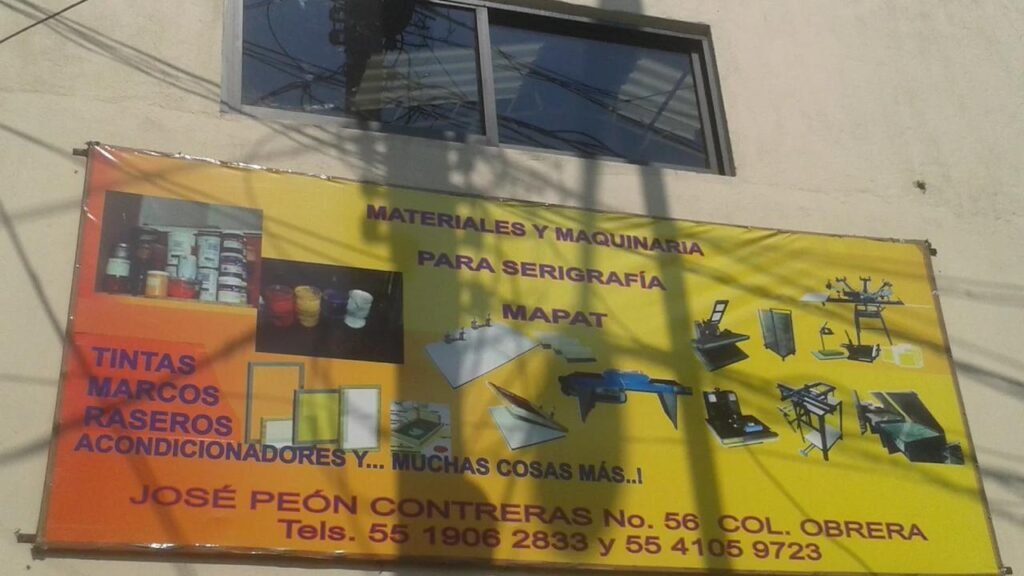serigrafía MAPAT
